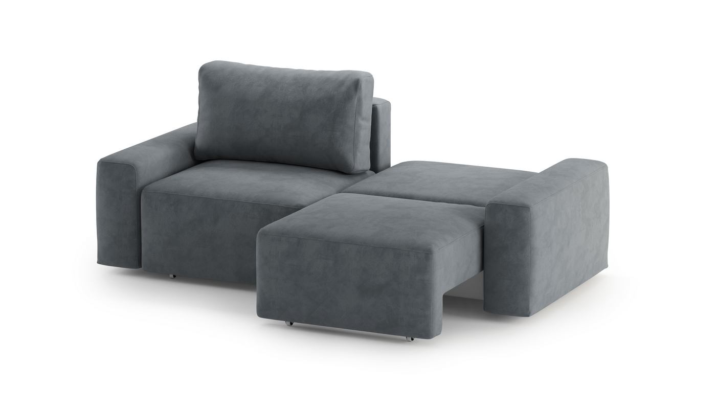 Диван Леон двухместный прямой Тедди 018