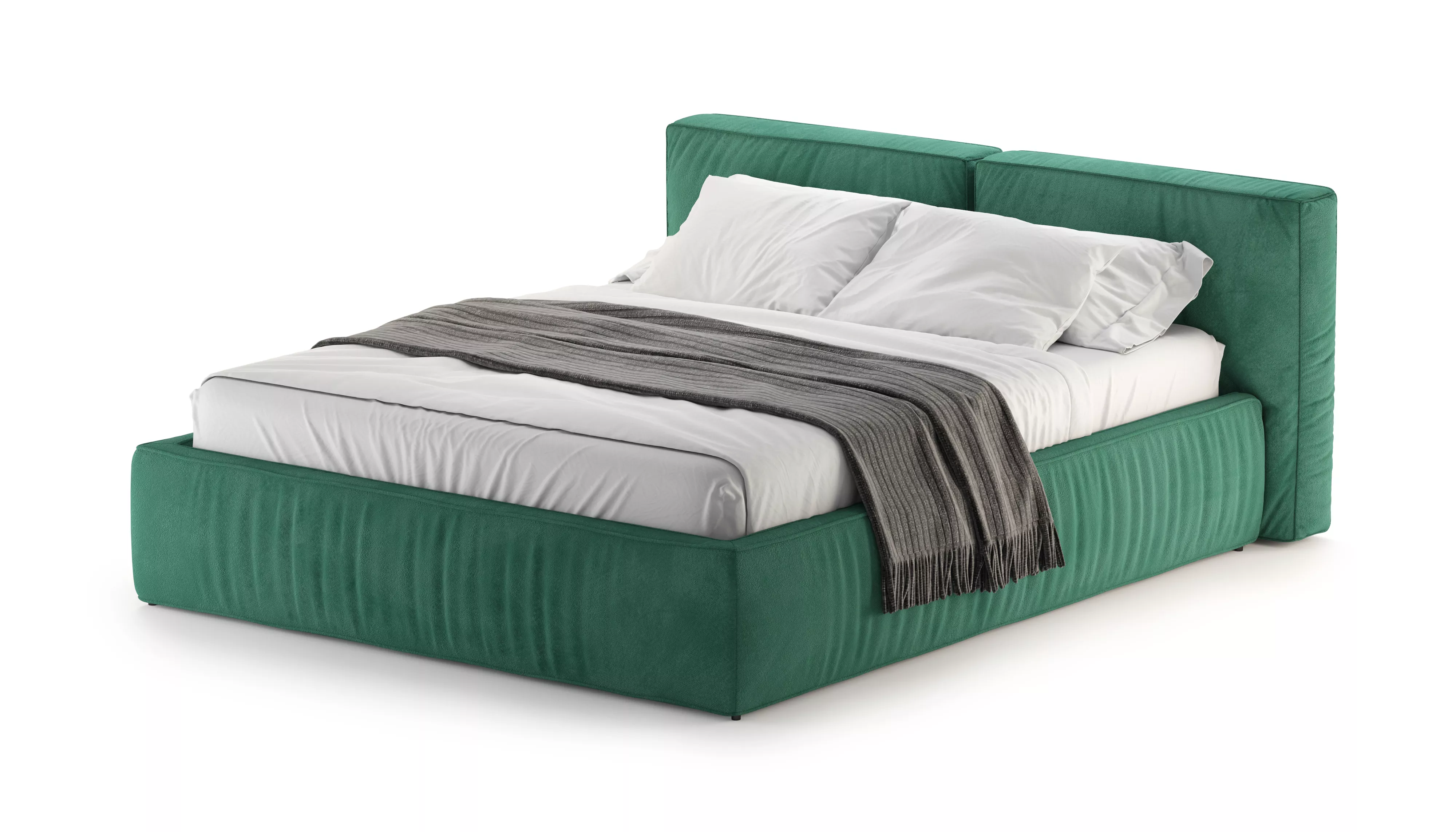 Кровать Лофт с подъемным механизмом и ящиками Velutto soft 667 2.0